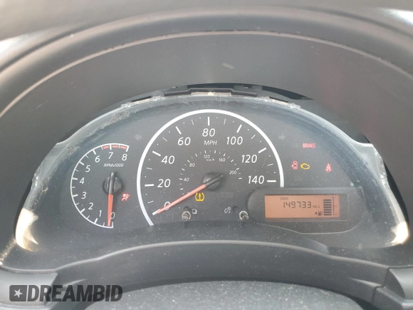 2016 Nissan Versa S with VIN 3N1CN7AP4GL912617, listed as a Copart auction lot 59045795 with 149,733 mi miles and Salvage title. Bid and sale history available at DreamBid. Image 9.