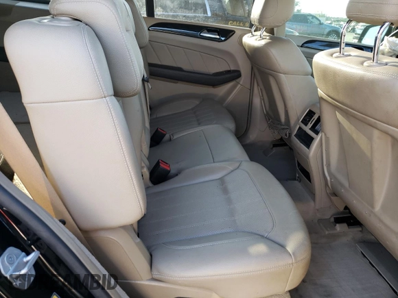 2016 Mercedes-Benz GL with VIN 4JGDF6EE2GA695847, listed as a Copart auction lot 75480934 with 143,445 mi miles and Salvage Title. Bid and sale history available at carsss.com. Image 11.