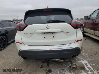 2022 Nissan Murano S with VIN 5N1AZ2AS8NC118871, listed as a Copart auction lot 87410044 with 0 mi miles and Non Repairable. Bid and sale history available at carsss.com. Image 6.