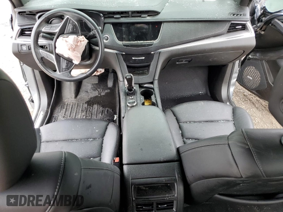 2021 Cadillac XT5 FWD Luxury with VIN 1GYKNAR44MZ192797, listed as a Copart auction lot 87304294 with 0 mi miles and Salvage Title. Bid and sale history available at carsss.com. Image 8.