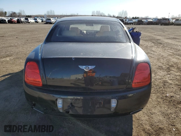2006 Bentley Flying Spur with VIN SCBBR53W06C032405, listed as a Copart auction lot 53704335 with Not Provided miles and Clean Title. Bid and sale history available at DreamBid. Image 6.