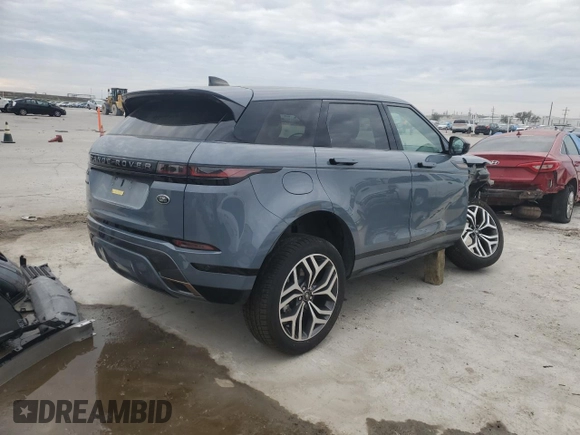 2023 Land Rover Range Rover Evoque Dynamic SE with VIN SALZL2FXXPH210107, listed as a Copart auction lot 45646785 with 10,980 mi miles and Salvage Title. Bid and sale history available at carsss.com. Image 3.
