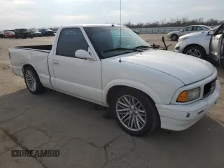 1997 GMC Sonoma with VIN 1GTCS1448VK521764, listed as a Copart auction lot 43580175 with 159,938 mi miles and Salvage Title. Bid and sale history available at carsss.com. Image 4.