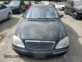 2005 Mercedes-Benz S-Class 5.0L with VIN WDBNG84J15A455913, listed as a Copart auction lot 72368294 with 146,334 mi miles and Clean Title. Bid and sale history available at carsss.com. Image 5.