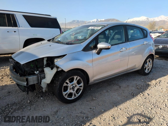 2015 Ford Fiesta SE with VIN 3FADP4EJ3FM196257, listed as a Copart auction lot 52760365 with 159,359 mi miles and Salvage Title. Bid and sale history available at carsss.com. Image 1.