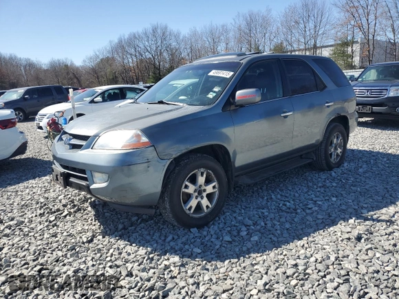 2001 Acura MDX Touring Pkg with VIN 2HNYD18681H530830, listed as a Copart auction lot 49691415 with 184,743 mi miles and Clean Title. Bid and sale history available at carsss.com. Image 1.