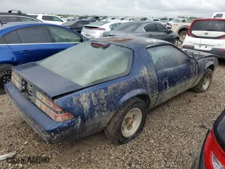 1987 Chevrolet Camaro with VIN 1G1FP21H6HN165757, listed as a Copart auction lot 49590175 with 35,793 mi miles and Clean Title. Bid and sale history available at carsss.com. Image 3.