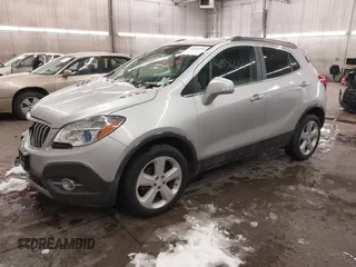 2015 Buick Encore Convenience with VIN KL4CJFSB5FB229552, listed as a IAAI auction lot 41536656 with 55,101 mi miles. Bid and sale history available at carsss.com. Image 18.