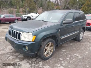 2005 Jeep Grand Cherokee Limited with VIN 1J4HR58N05C618277, listed as a IAAI auction lot 41537979 with 188,744 mi miles. Bid and sale history available at carsss.com. Image 2.