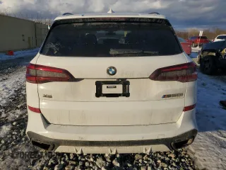 2021 BMW X5 M50i with VIN 5UXJU4C03M9E80842, listed as a Copart auction lot 42736845 with 75,390 mi miles and Salvage Title. Bid and sale history available at carsss.com. Image 6.