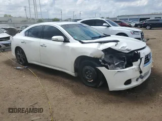 2013 Nissan Maxima SV with VIN 1N4AA5AP0DC819420, listed as a Copart auction lot 56332505 with 131,574 mi miles and Salvage title. Bid and sale history available at DreamBid. Image 4.