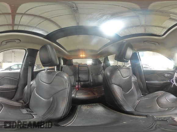 2014 Jeep Cherokee Limited with VIN 1C4PJMDS1EW266615, listed as a Copart auction lot 51103455 with 84,557 mi miles and Salvage Title. Bid and sale history available at carsss.com. Image 14.
