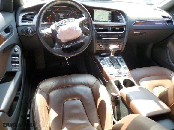 2014 Audi A4 Premium Plus with VIN WAUFFAFL4EN026575, listed as a Copart auction lot 56953344 with 85,533 mi miles and Salvage Title. Bid and sale history available at carsss.com. Image 8.