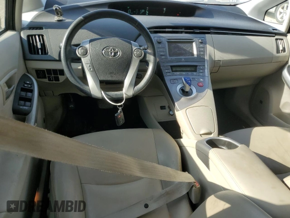 2014 Toyota Prius Four with VIN JTDKN3DU8E1747291, listed as a Copart auction lot 52253555 with 114,059 mi miles and Salvage Title. Bid and sale history available at DreamBid. Image 8.