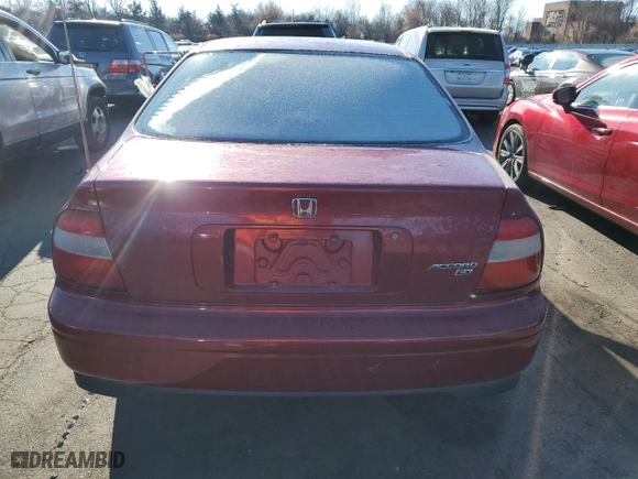 1995 Honda Accord EX with VIN JHMCD5658SC058066, listed as a Copart auction lot 82329014 with 123,608 mi miles and Salvage Title. Bid and sale history available at carsss.com. Image 6.