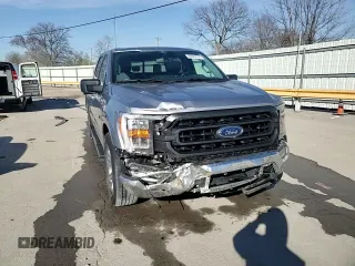 2021 Ford F-150 XL with VIN 1FTFW1CD8MFB06471, listed as a Copart auction lot 46922515 with 44,790 mi miles and Salvage title. Bid and sale history available at DreamBid. Image 14.