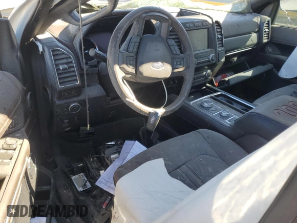 2020 Ford Expedition Max King Ranch with VIN 1FMJK1PT2LEA91666, listed as a Copart auction lot 46888905 with Not Provided miles and Salvage Title. Bid and sale history available at DreamBid. Image 8.
