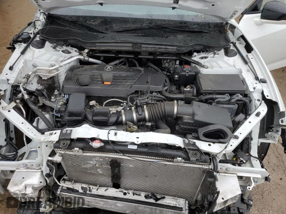 2024 Acura TLX w/A-Spec Package with VIN 19UUB6F54RA000075, listed as a Copart auction lot 43120325 with 9,995 mi miles and Salvage Title. Bid and sale history available at carsss.com. Image 11.