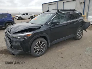 2024 Toyota Corolla Cross XLE with VIN 7MUDAABG2RV107422, listed as a Copart auction lot 47667095 with 8,579 mi miles and Salvage title. Bid and sale history available at DreamBid. Image 1.