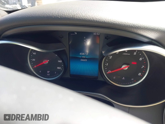 2019 Mercedes-Benz C 300 with VIN 55SWF8EB2KU311241, listed as a IAAI auction lot 41556911 with 54,605 mi miles and . Bid and sale history available at carsss.com. Image 7.