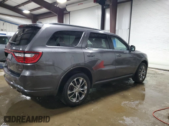 2020 Dodge Durango GT Plus with VIN 1C4RDJDG9LC103204, listed as a Copart auction lot 61939615 with 53,960 mi miles and Salvage title. Bid and sale history available at DreamBid. Image 3.