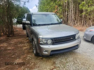 2013 Land Rover Range Rover Sport HSE with VIN SALSF2D4XDA781554, listed as a IAAI auction lot 41928859 with 147,521 mi miles. Bid and sale history available at carsss.com. Image 1.