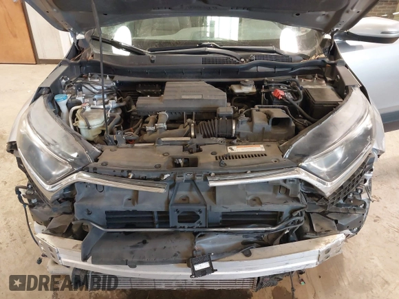 2019 Honda CR-V EX with VIN 5J6RW1H56KA004718, listed as a IAAI auction lot 41106300 with 81,420 mi miles. Bid and sale history available at carsss.com. Image 10.