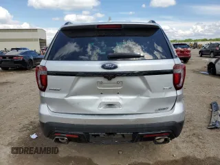 2017 Ford Explorer Sport z VIN 1FM5K8GT9HGB80981, wystawiony jako Copart lot #55249725 z przebiegiem Nie podano mil oraz Szkoda całkowita • Salvage title. Historia ofert i sprzedaży dostępna na DreamBid. Obrazek 6.