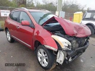 2012 Nissan Rogue SL with VIN JN8AS5MT0CW288138, listed as a IAAI auction lot 41212028 with 187,793 mi miles and . Bid and sale history available at DreamBid. Image 1.