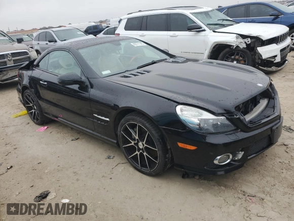 2009 Mercedes-Benz SL 550 с VIN WDBSK71F39F152619, выставлен на аукционе Copart как лот 43771145 с пробегом 106 402 миль миль и Списание • Salvage title. История ставок и продаж доступна на DreamBid. Изображение 4.