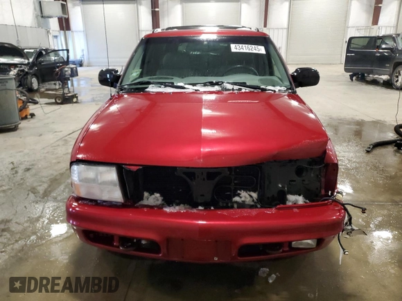 1999 Oldsmobile Bravada z VIN 1GHDT13W4X2705200, wystawiony jako Copart lot #43416245 z przebiegiem 173 522 mil mil oraz Szkoda całkowita • Salvage title. Historia ofert i sprzedaży dostępna na DreamBid. Obrazek 5.