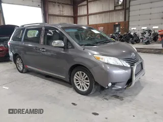 2011 Toyota Sienna XLE AAS with VIN 5TDYK3DC0BS063232, listed as a IAAI auction lot 42433187 with 198,252 mi miles and . Bid and sale history available at DreamBid. Image 1.