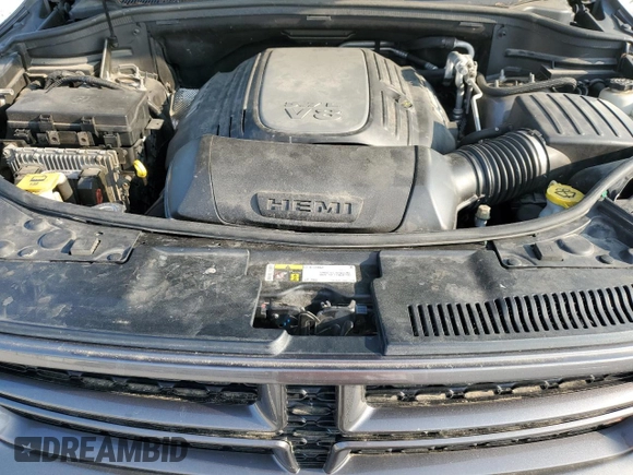 2015 Dodge Durango R/T z VIN 1C4SDJCT4FC710129, wystawiony jako Copart lot #59618075 z przebiegiem 159 577 mil mil oraz Szkoda całkowita • Salvage title. Historia ofert i sprzedaży dostępna na DreamBid. Obrazek 12.