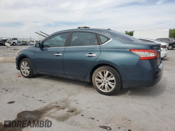 2015 Nissan Sentra SL with VIN 3N1AB7AP7FY218537, listed as a Copart auction lot 50412915 with 89,699 mi miles and Salvage Title. Bid and sale history available at DreamBid. Image 2.