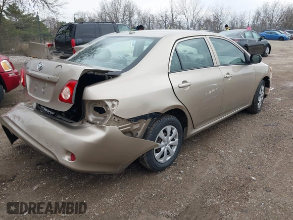 2010 Toyota Corolla with VIN 1NXBU4EE7AZ297198, listed as a IAAI auction lot 42080980 with 142,176 mi miles. Bid and sale history available at carsss.com. Image 4.