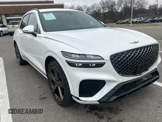 2022 Genesis GV70 Sport with VIN KMUMCDTC5NU011241, listed as a Copart auction lot 48534845 with 44,751 mi miles and Salvage title. Bid and sale history available at DreamBid. Image 1.
