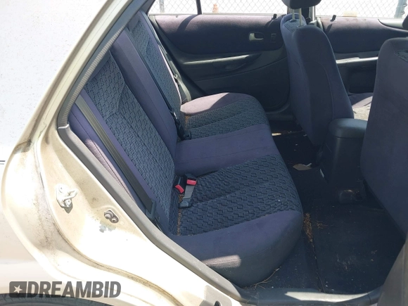 2002 Mazda Protege DX with VIN JM1BJ225820568350, listed as a IAAI auction lot 42188364 with 52,572 mi miles and . Bid and sale history available at DreamBid. Image 8.