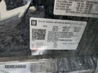 2021 Chevrolet Silverado 1500 RST with VIN 3GCUYEETXMG242080, listed as a Copart auction lot 49349025 with 19,013 mi miles and Salvage Title. Bid and sale history available at carsss.com. Image 12.