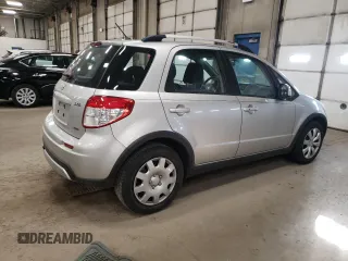 2008 Suzuki SX4 with VIN JS2YB417585100017, listed as a Copart auction lot 87768885 with 177,027 mi miles and Clean Title. Bid and sale history available at carsss.com. Image 3.