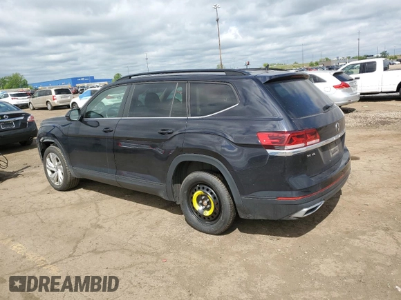 2021 Volkswagen Atlas SE с VIN 1V2HR2CA4MC578016, выставлен на аукционе Copart как лот 56639225 с пробегом 106 472 миль миль и Чистый • Clean title. История ставок и продаж доступна на DreamBid. Изображение 2.