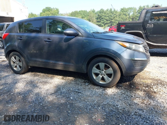 2012 Kia Sportage LX with VIN KNDPBCA28C7294317, listed as a IAAI auction lot 42759427 with 177,538 mi miles and . Bid and sale history available at DreamBid. Image 1.
