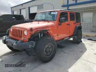 2015 Jeep Wrangler Unlimited Rubicon with VIN 1C4BJWFG9FL654550, listed as a Copart auction lot 49306965 with 64,911 mi miles and Salvage Title. Bid and sale history available at carsss.com. Image 1.