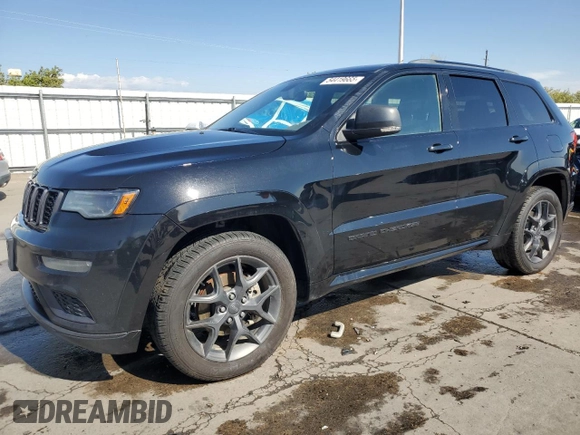 2019 Jeep Grand Cherokee Limited with VIN 1C4RJFBG6KC824278, listed as a Copart auction lot 54419665 with 181,525 mi miles and Salvage title. Bid and sale history available at DreamBid. Image 1.