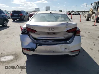 2019 Hyundai Accent SE with VIN 3KPC24A3XKE044640, listed as a Copart auction lot 75141053 with 76,199 mi miles. Bid and sale history available at carsss.com. Image 6.