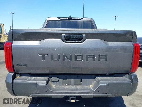 2024 Toyota Tundra Limited Hybrid with VIN 5TFWC5DB5RX059978, listed as a IAAI auction lot 42265346 with 16,882 mi miles and . Bid and sale history available at DreamBid. Image 17.
