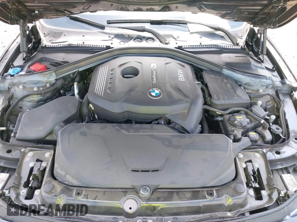 2017 BMW 3 Series 330i with VIN WBA8B9G37HNU55487, listed as a IAAI auction lot 41990068 with 50,418 mi miles. Bid and sale history available at carsss.com. Image 10.