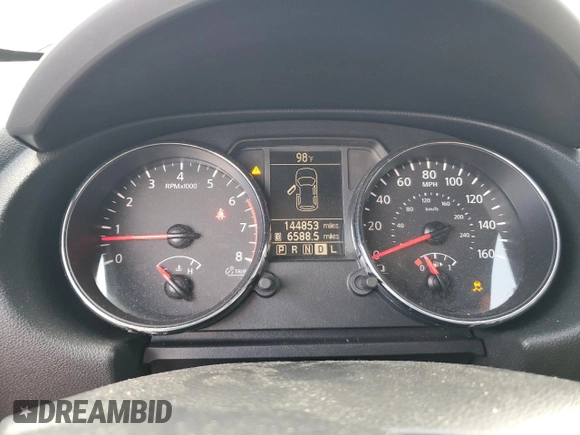 2012 Nissan Rogue SL with VIN JN8AS5MT5CW277698, listed as a Copart auction lot 51329245 with 144,853 mi miles and Salvage Title. Bid and sale history available at DreamBid. Image 9.