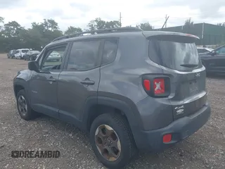 2016 Jeep Renegade Sport with VIN ZACCJBAT9GPE18687, listed as a IAAI auction lot 40388867 with 94,977 mi miles and . Bid and sale history available at DreamBid. Image 3.