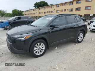 2023 Toyota Corolla Cross LE with VIN 7MUCAAAG4PV069489, listed as a Copart auction lot 63509475 with 20,345 mi miles and Salvage title. Bid and sale history available at DreamBid. Image 1.