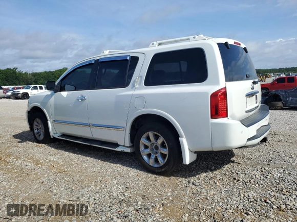 2005 Infiniti QX56 with VIN 5N3AA08C35N804838, listed as a Copart auction lot 60927015 with 171,556 mi miles and Clean title. Bid and sale history available at DreamBid. Image 2.